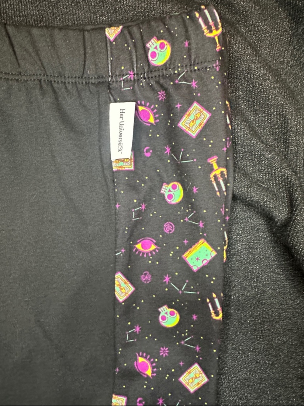 Disney Her Universe Astrology Print Leggings Women’s XL Black Celestial